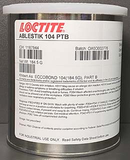 乐泰ABLESTIK 104 PTB环氧粘合剂|Henkel 汉高 / Loctite 乐泰|