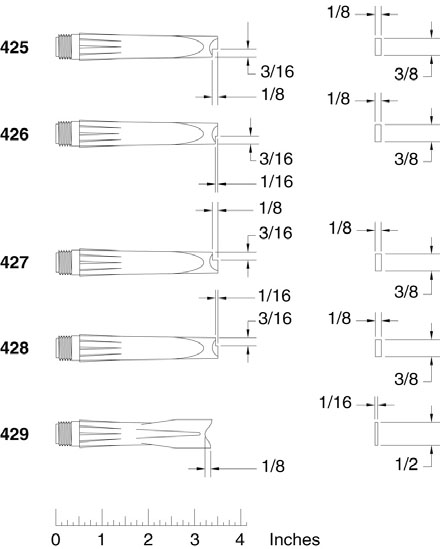 Semco fillet nozzles 圆角喷嘴|PPG Semco产品|